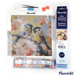 Figuredart Mini Diamond Painting 25X25Cm - Printemps En Toscane | Broderie Diamant Paysages