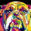 Figuredart Bulldog Pop Art | Animaux