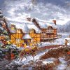 Figuredart Ferme En Hiver | Paysages