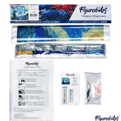 Figuredart Broderie Diamant - Feu D'Artifice Las Vegas | Broderie Diamant Ville