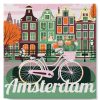 Figuredart Mini Peinture Par Numros 20X20Cm Avec Cadre Vlo Amsterdam | Ville