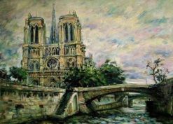 Figuredart Vue De Notre-Dame Et Pont | Ville