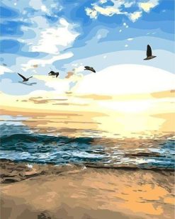 Figuredart Oiseaux La Plage | Paysages