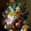 Figuredart Jan Frans Van Dael - Vase De Fleurs Raisins Et P00Eaches | Fleurs