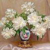 Figuredart Fleurs Blanches Et Vase Prcieux | Fleurs