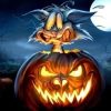 Figuredart Broderie Diamant - Citrouille D'Halloween | Broderie Diamant Autres