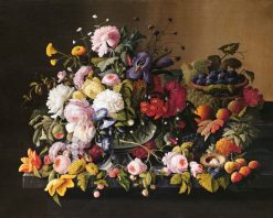 Figuredart Fleurs Et Fruits - Severin Roesen | Fleurs