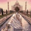 Figuredart Balade Romantique Taj Mahal | Paysages