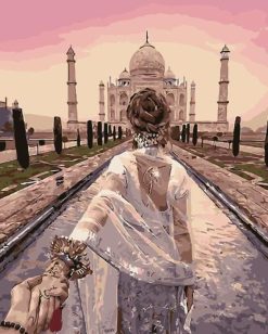 Figuredart Balade Romantique Taj Mahal | Paysages