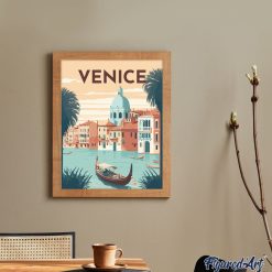 Figuredart Affiche Vintage Venise | Ville