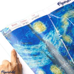 Figuredart Broderie Diamant - Le Pont D'Argenteuil - Monet | Broderie Diamant Reproduction D'Oeuvres