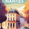 Figuredart Affiche Vintage Nantes | Ville