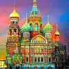 Figuredart Broderie Diamant - Kremlin De Moscou | Broderie Diamant Ville