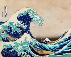 Figuredart La Grande Vague De Kanagawa - Katsushika Hokusai | Paysages