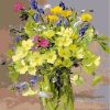 Figuredart Bouquet De Fleurs Jaunes | Fleurs