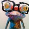 Figuredart Grenouille Et Lunettes | Animaux