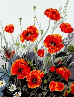 Figuredart Coquelicots Rouges | Fleurs