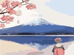 Figuredart En Regardant Le Mont Fuji | Paysages