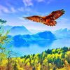 Figuredart Aigle Et Paysage De Suisse | Paysages