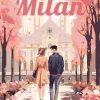 Figuredart Affiche De Voyage Milan En Fleurs | Romantique