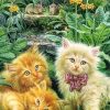 Figuredart Broderie Diamant - Chatons Amicaux | Broderie Diamant Animaux