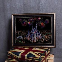 Figuredart Peinture Gratter - Big Ben Londres | Peinture A Gratter