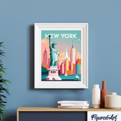 Figuredart Affiche Vintage New York | Ville