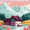 Figuredart Affiche Vintage Lucerne | Paysages