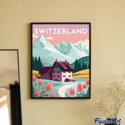 Figuredart Affiche Vintage Lucerne | Paysages