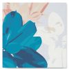 Figuredart Mini Peinture Par Numros 20X20Cm Avec Cadre Feuilles De Caoutchouc | Fleurs