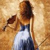 Figuredart Violoniste Mystrieuse | Romantique