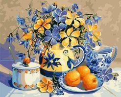 Figuredart Fleurs Et Oranges | Fleurs