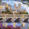 Figuredart Notre-Dame De Paris Et Les Quais De Seine | Ville