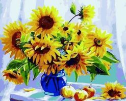 Figuredart Tournesols Et Pommes | Fleurs