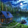 Figuredart Lac Nocturne | Paysages