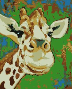 Figuredart Peinture Enfants Dessin De Girafe | Enfants