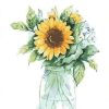 Figuredart Bocal De Tournesols | Fleurs