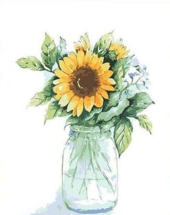 Figuredart Bocal De Tournesols | Fleurs