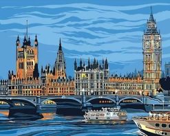 Figuredart Big Ben Londres Le Soir | Ville