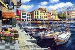 Figuredart Bateaux Au Port | Paysages