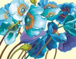 Figuredart Jolies Fleurs Bleues | Fleurs