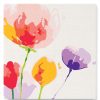 Figuredart Mini Peinture Par Numros 20X20Cm Avec Cadre Fleurs En Couleurs | Fleurs