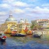 Figuredart Gondolier Venise | Paysages