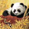 Figuredart Panda Et Oiseau | Animaux