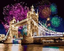 Figuredart Feux D'Artifice Vu Du Pont | Ville