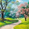 Figuredart Promenade Au Printemps | Paysages