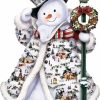 Figuredart Bonhomme De Neige Et Chapeau Noir | Noel