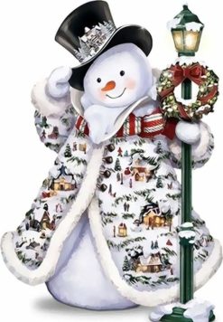 Figuredart Bonhomme De Neige Et Chapeau Noir | Noel