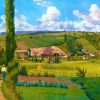 Figuredart Paysage Aux P00E2Tis - Camille Pissarro | Reproduction D'Oeuvres