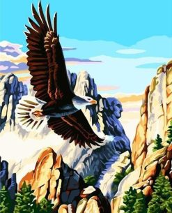 Figuredart Aigles De Montagne | Paysages